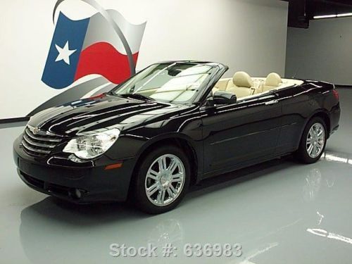 2008 chrysler sebring ltd convertible navigation 56k mi texas direct auto