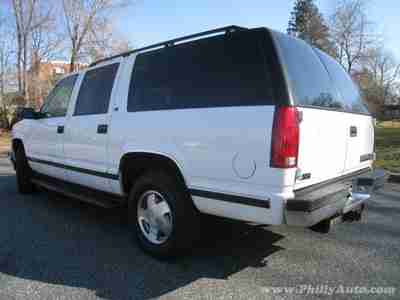 NO RESERVE! 1-OWNER! CLEAN CARFAX! TOW PACKAGE! 3RD ROW SEATS! 4WD CHEVY BURBAN, image 10