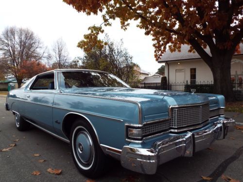 Beautiful survivor 1973 mercury marquis brougham 67k actual miles two owner nice