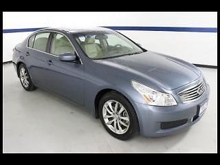 09 infiniti g37 great looking luxury 1 owner with nav, leather and a sunroof!