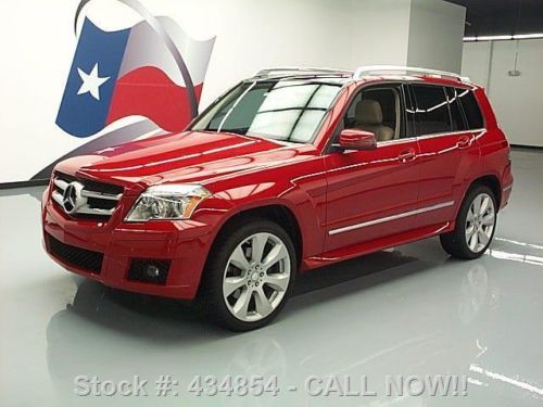 2010 mercedes-benz glk350 p1 pano roof nav 20&#039;s 38k mi texas direct auto