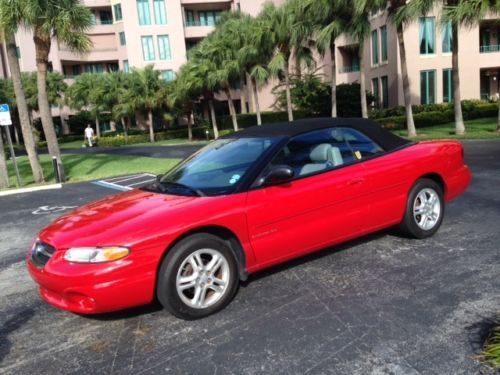 2dr convertible  v6 , a/c, leather, power windows &amp; seat, cruise, loaded