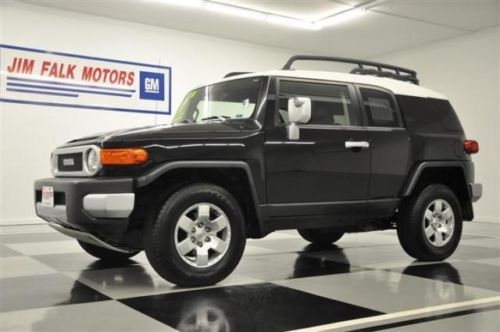 For sale black 07 fj cruiser 4x4 4wd suv low miles clean trailering 08 09