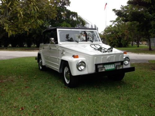 1973 volkswagen thing base 1.6l