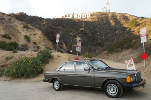 1984 mercedes benz 300d turbo diesel sedan low miles california estate vehicle