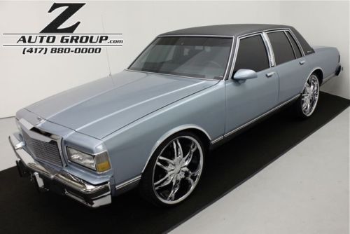 1987 chevrolet caprice 54,029 miles 24&#039;s no reserve!