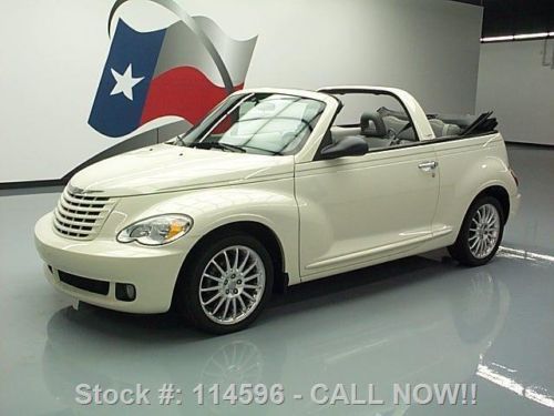 2008 chrysler pt cruiser convertible cruise ctrl 68k mi texas direct auto