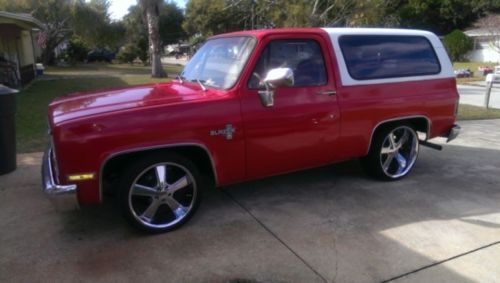 1982 chevrolet blazer k5 2 wheel drive