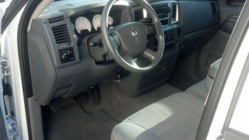 dodge ram 2500 4x4 diesel 6.7 crew cab short bed white, image 6