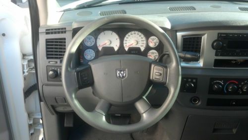 dodge ram 2500 4x4 diesel 6.7 crew cab short bed white, image 7