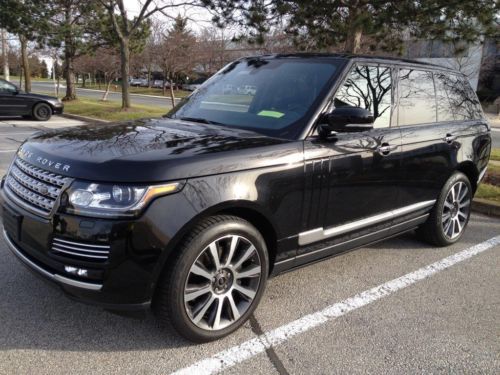 2013 range rover autobiography 3k miles black ready to ship worldwide