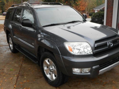 2004 toyota 4runner sr5 sport utility 4-door 4.7l, leather and sunroof