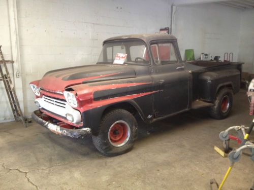 1959 chevy truck 2wd 350/350 holley carb