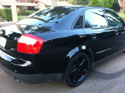 2003 audi a4 1.8 turbo black/black california car