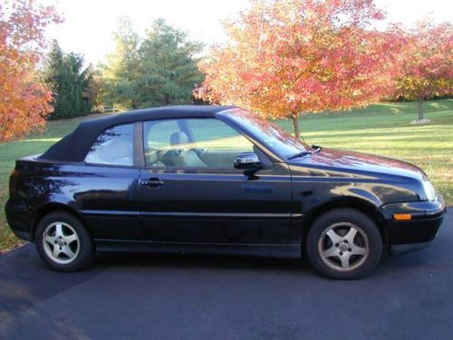 1999 vw cabrio! great condition! new top! 78k miles!