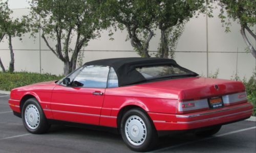 Used 91 Cadillac Allante Convertible Leather Dual Power Seats Power Windows, image 7