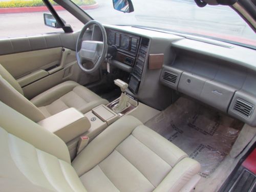 Used 91 Cadillac Allante Convertible Leather Dual Power Seats Power Windows, image 10