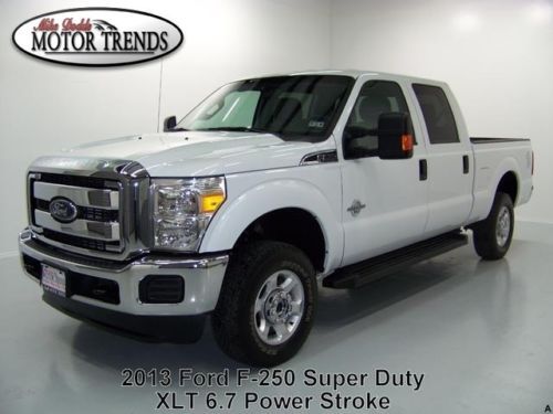 2013 ford f-250 f250 xlt 4x4 turbo diesel trailer brake sync media input 38k