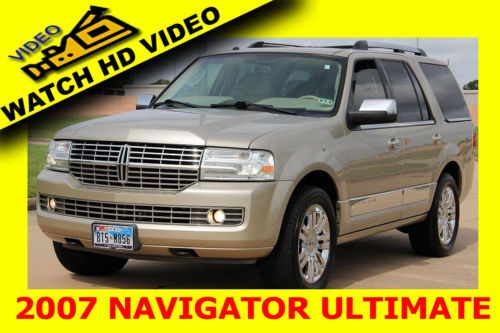 2007 lincoln navigator ultimate,rust free,navigation,dvd,quad seats