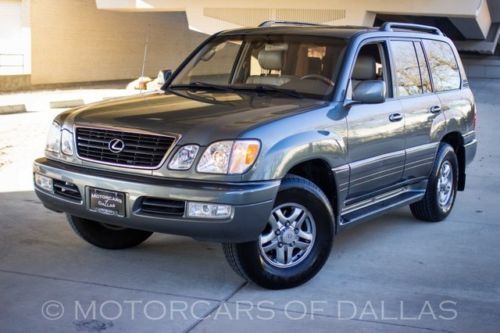 2002 lexus lx470 navigation 4x4 sunroof woodtrim running boards