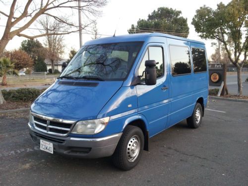 2006 dodge sprinter 2500 8 seat passenger van 118&#034; wheelbase