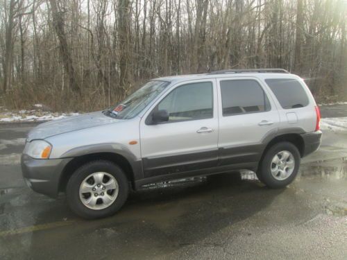 WOW! 2003 Mazda Tribute ES Sport--LEATHER--CLEAN--NO RESERVE--Steal It!, image 2