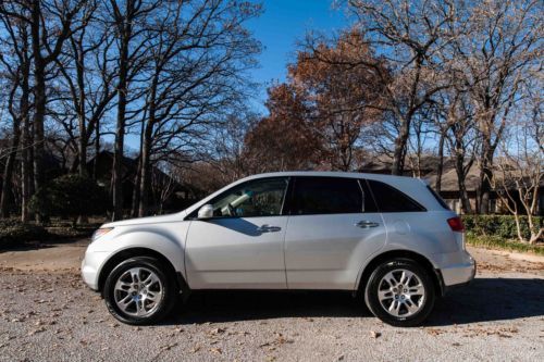 2007 acura mdx w/tech package, nav, awd, 10 speaker surround &amp; backup cam