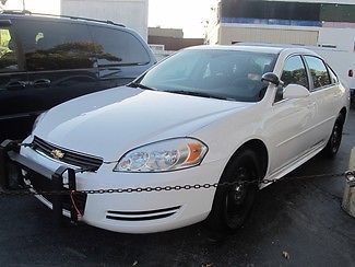 2011 white police impala low 61k miles with free factory warranty