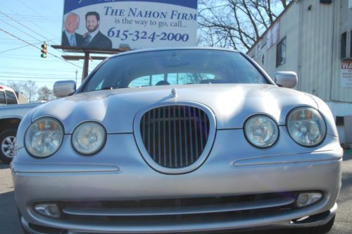 2002 jaguar s-type base sedan 4-door 4.0l leather woodgrain emissions keyless