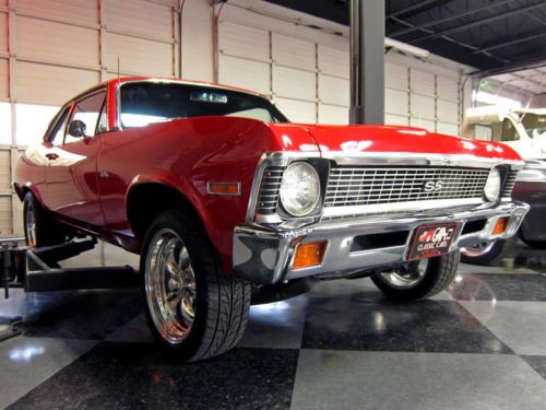 1972 chevrolet nova, ground up restoration, rebuilt 350 v8, automatic trany!
