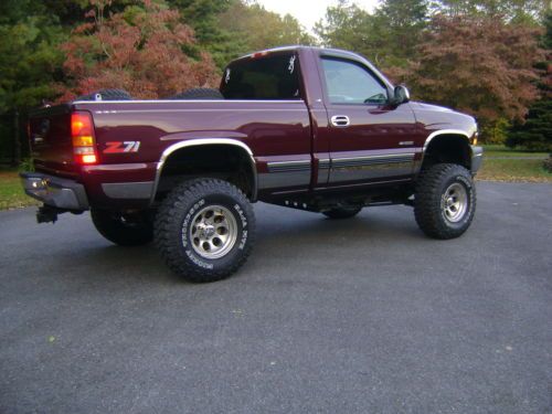 99 chevy silverado z71!!! lift kit and tires!!!