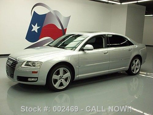 2009 audi a8 l 4.2 quattro awd sunroof nav rear cam 36k texas direct auto