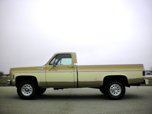 1976 chevy 2500 4x4 100% rust free