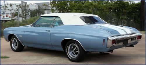 1970  chevelle ss396 convertible