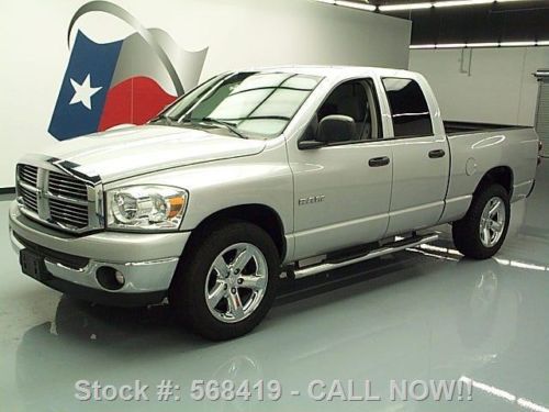 2008 dodge ram lone star quad 6pass side steps 20&#039;s 48k texas direct auto