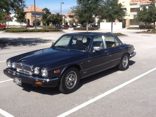 1985 jaguar xj6 4door sedan 6 cylinder with 69,641 original miles.