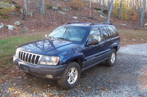 2002 jeep grand cherokee laredo 6cyl 4l, leather, sunroof, needs transmission