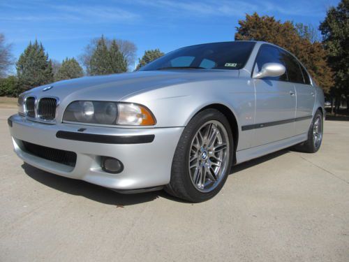 2000 bmw m5 5.0l 6spd texas owned only 81k miles navigation sunroof super clean