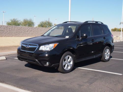 New 2014 forester limited awd bluetooth leather seats heated seats power gate!