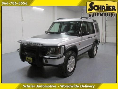 2004 land rover discovery se silver dual sunroof 4x4 heated leather