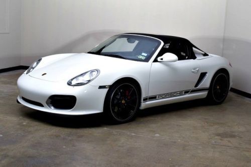 2011 porsche boxster spyder pdk nav sport chrono carbon seats 78k msrp warranty!