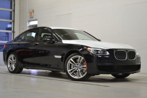 Great lease/buy! 14 bmw 750xi m sport no reserve lighting executive cold weather
