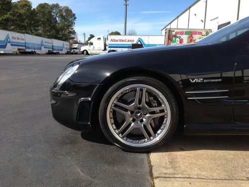 2005 mercedes benz sl65 roadster convertible 700hp  no reserve!