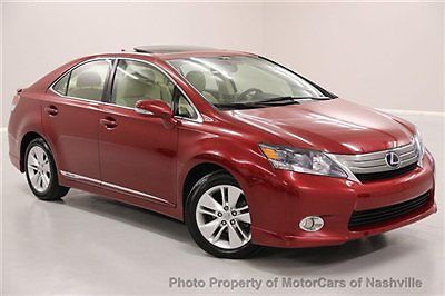 7-days *no reserve* &#039;10 hs250h hybrid auto extra clean warranty carfax 1-owner