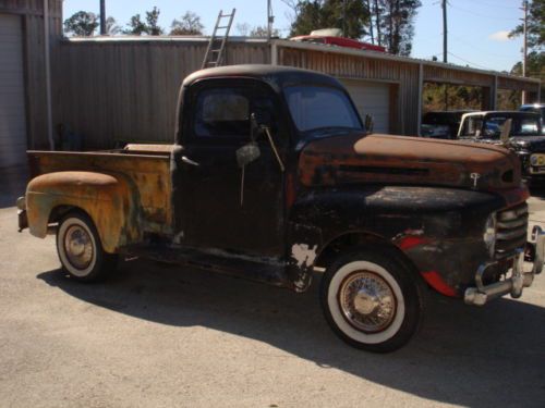 1949 ford pickup truck ratrod rat rod v8 automatic power steering and brakes