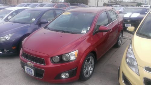 2012 chevrolet sonic ltz sedan 4-door 1.8l