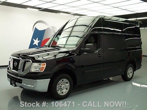 2013 nissan nv 2500 hd cargo high top roof rear cam 3k! texas direct auto