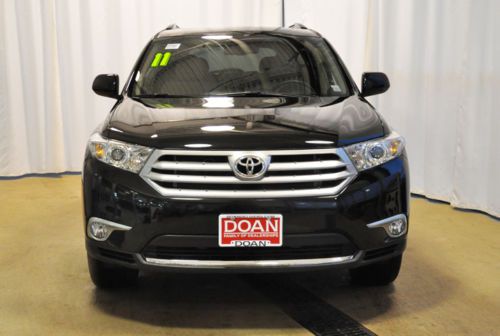2011 toyota highlander 4x4 4wd v6 clean one owner luxury