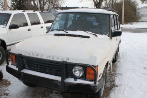 1991 land rover range rover great divide edition no reserve