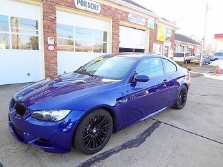 08 m3 manual navigation blue grey leather new tires technology heated seats v8